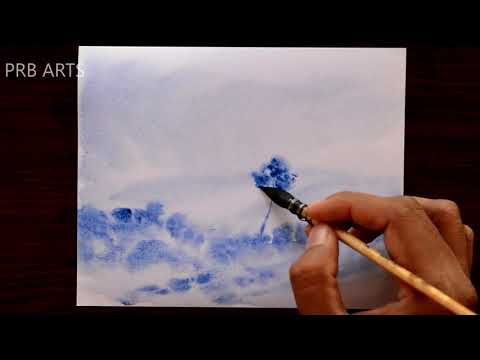 Exploring Watercolor Wet-on-Wet Effects | Wet-In-Wet Watercolor Technique | PRB ARTS