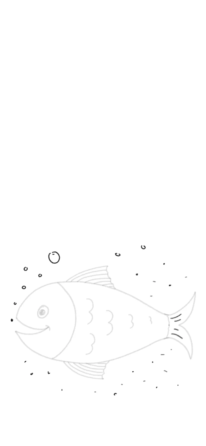 Easy How to Draw a Fish Bowl Tutorial and Fish Bowl Coloring Page-saigonsouth.com.vn