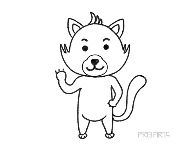 red panda drawing tutorial for kids