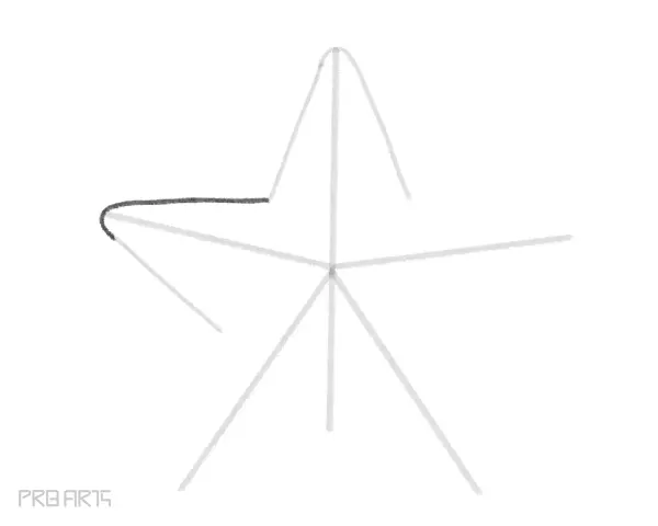 starfish drawing -step by step tutorial guide for beginners - step 09