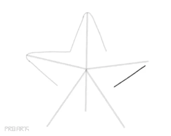 starfish drawing -step by step tutorial guide for beginners - step 10