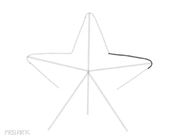 starfish drawing -step by step tutorial guide for beginners - step 11