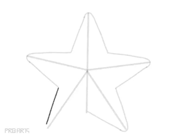 starfish drawing -step by step tutorial guide for beginners - step 14