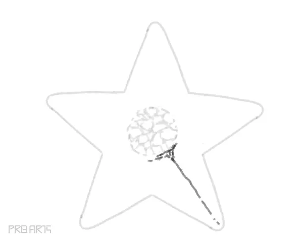 starfish drawing -step by step tutorial guide for beginners - step 19