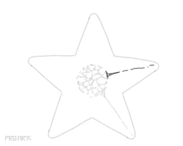 starfish drawing -step by step tutorial guide for beginners - step 20