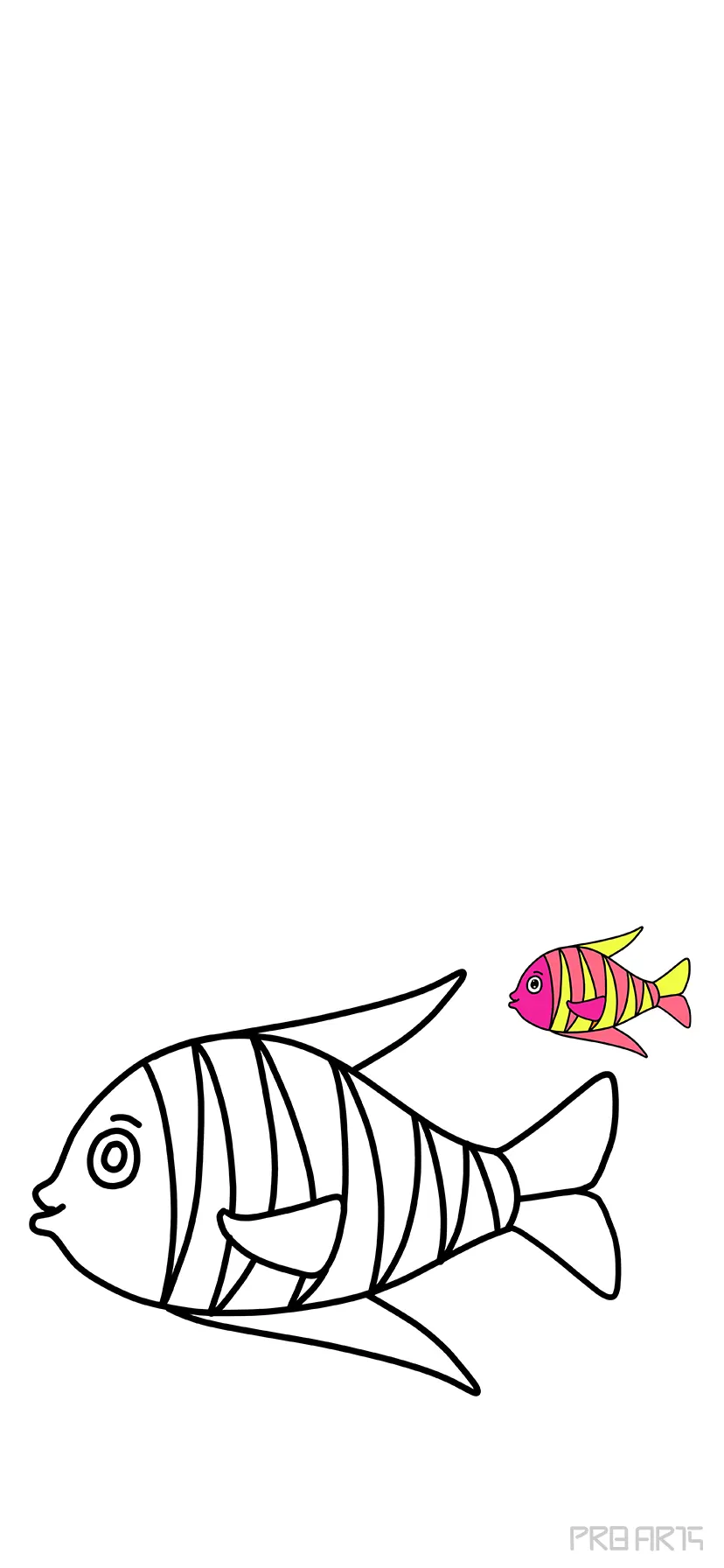 Sea fish drawing free image download
