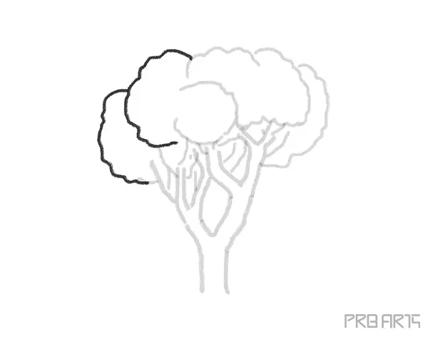 Drawing trees for kids- Step-by-Step Tree Drawing - Step 07