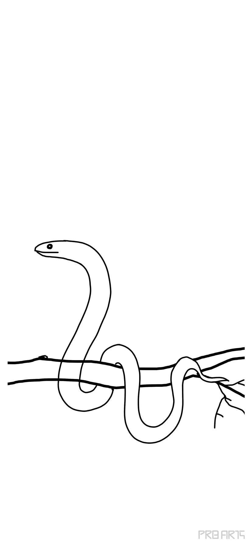 Snake Drawing  Sketches for Kids  Kids Art  Craft