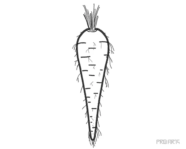 learn how to draw a carrot an easy step-by-step drawing tutorial complete guide for beginners