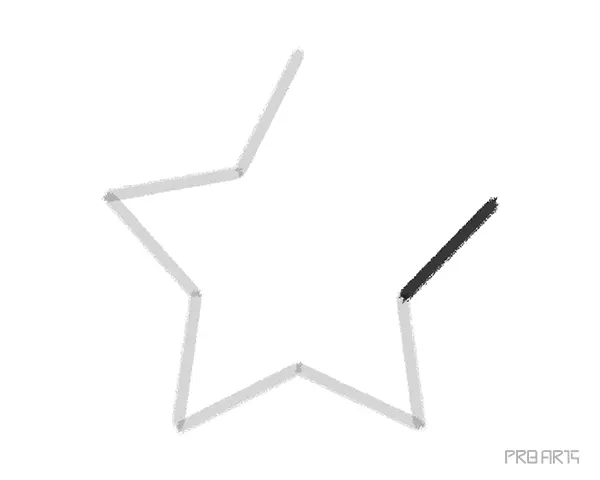 learn how to draw a cartoon-style star with eyes and smiling expression this tutorial is created for kids and beginners - step 08