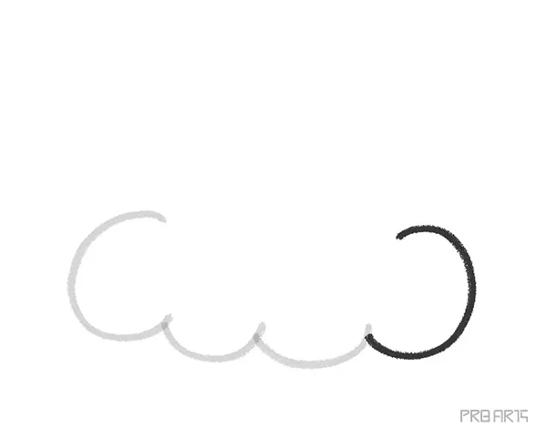 learn how to draw a cloud with simple and easy drawing steps created for kids and beginners - step 04