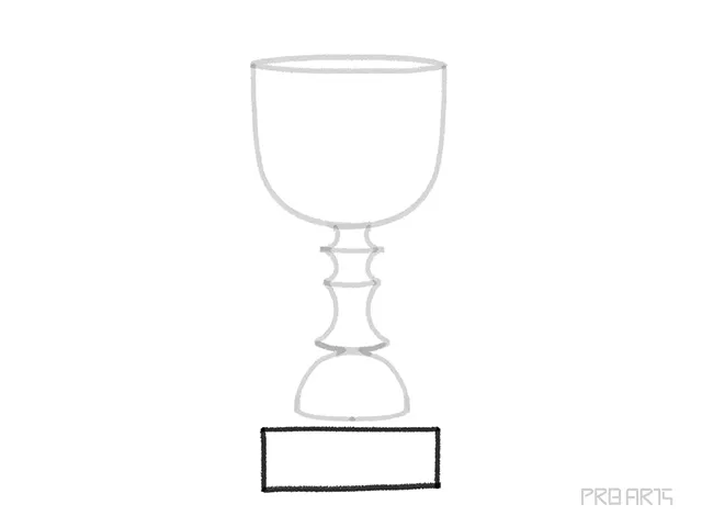 trophy base stand drawing