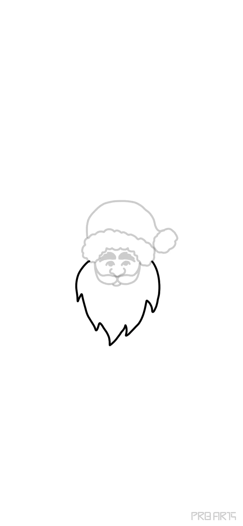 How to Draw Santa Claus in 8 Easy Steps  Tims Printables