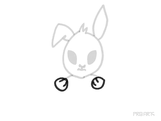 bad bunny hands drawing tutorial