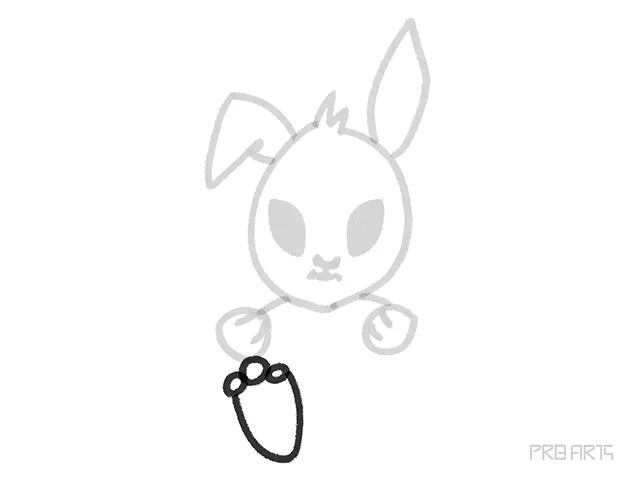 bad bunny left leg drawing tutorial