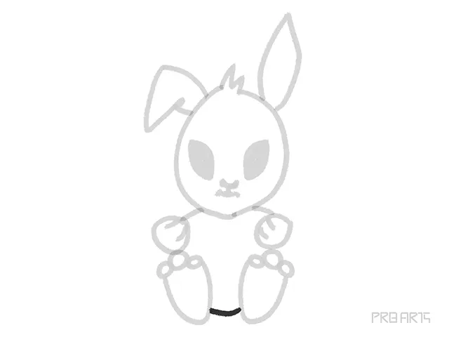 bad bunny bottom area drawing tutorial