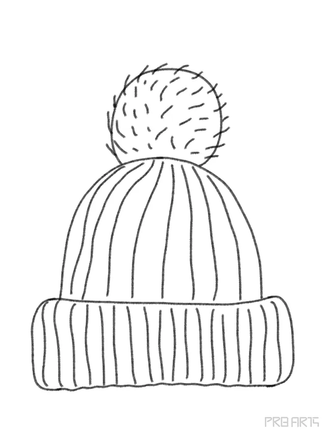 How To Draw A Beanie Prb Arts