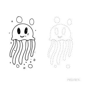 jellyfish drawing worksheets for kids download this image for free for personal use